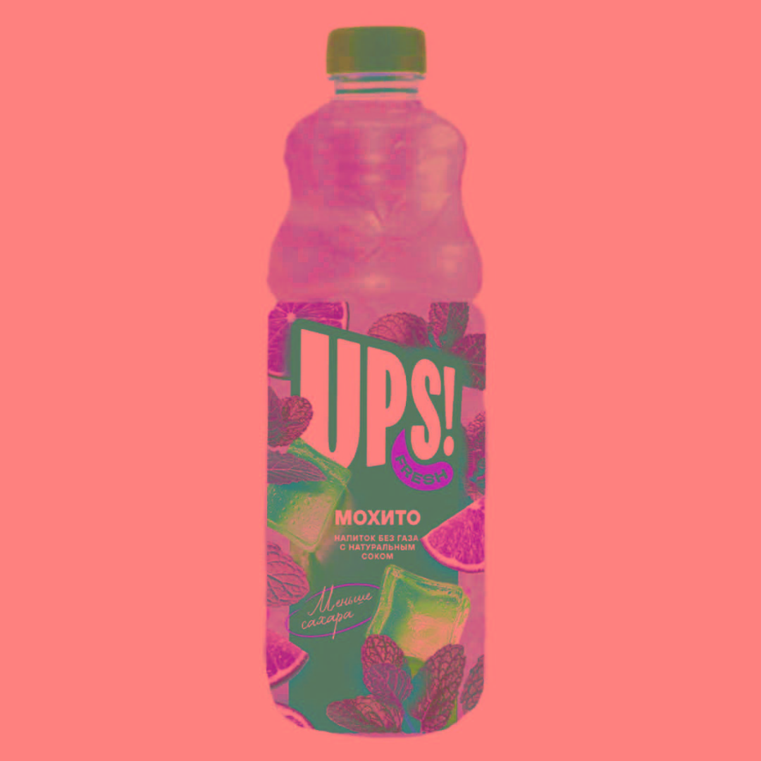 Напиток Ups! Мохито сокосодержащий 1.25 л.